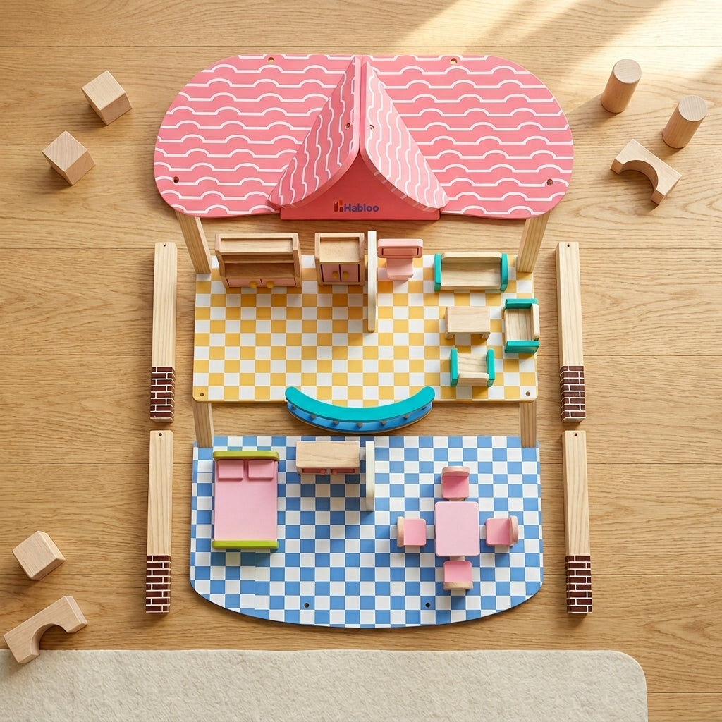 Wooden Dollhouse